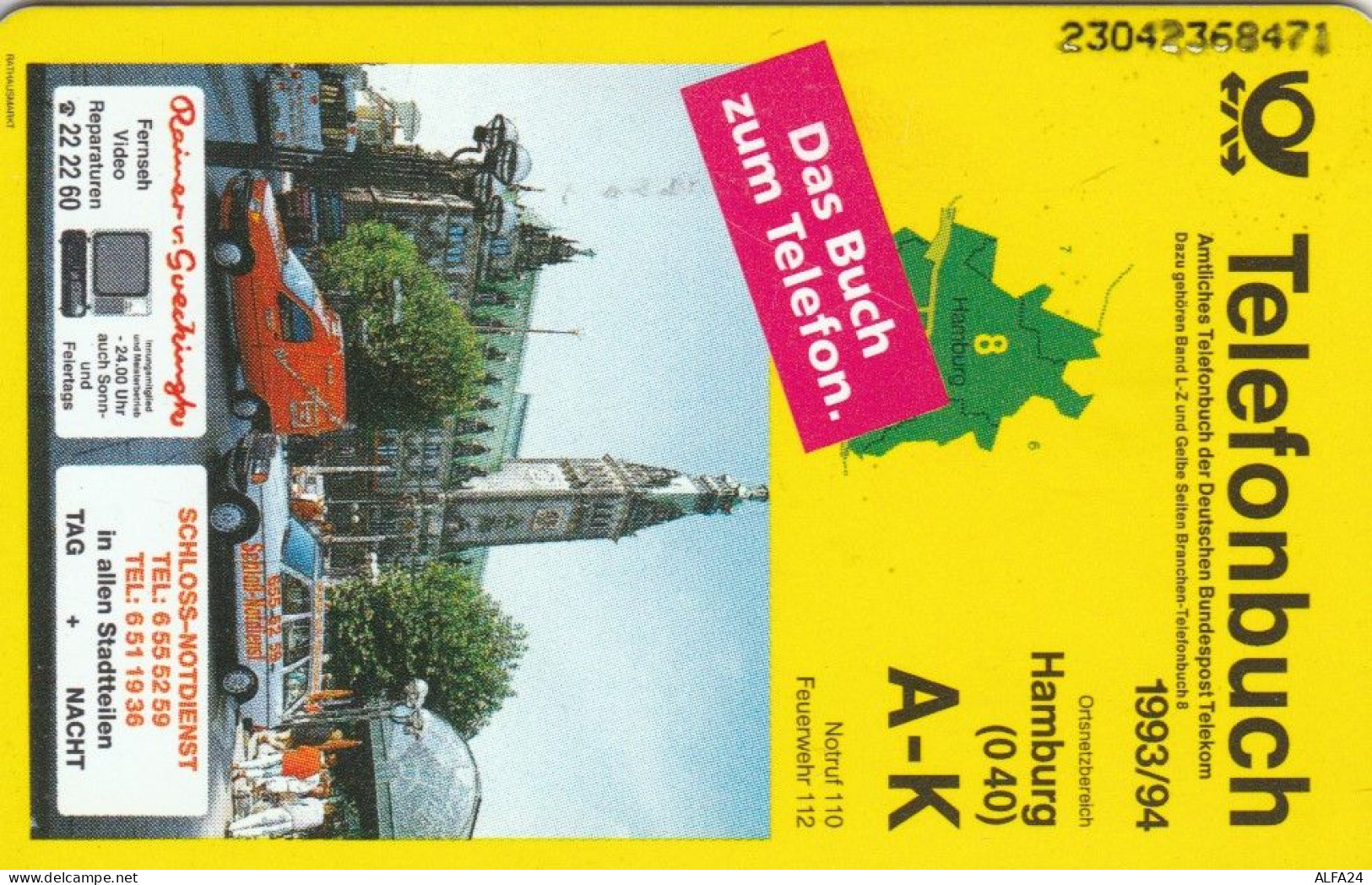 PHONE CARD GERMANIA SERIE S (PY3137 - S-Reeksen : Loketten Met Reclame Van Derden