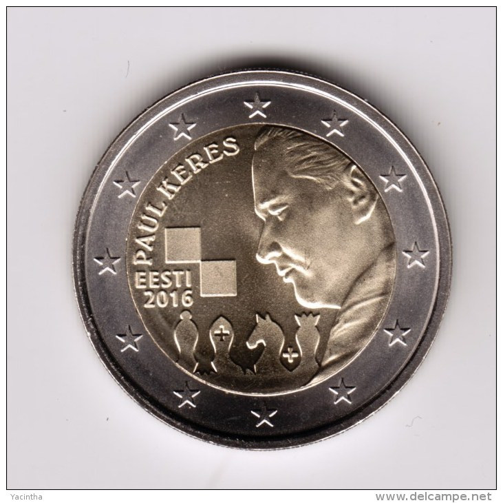 @Y@    Estand  2 Euro Commemorative 2016  UNC - Estonie