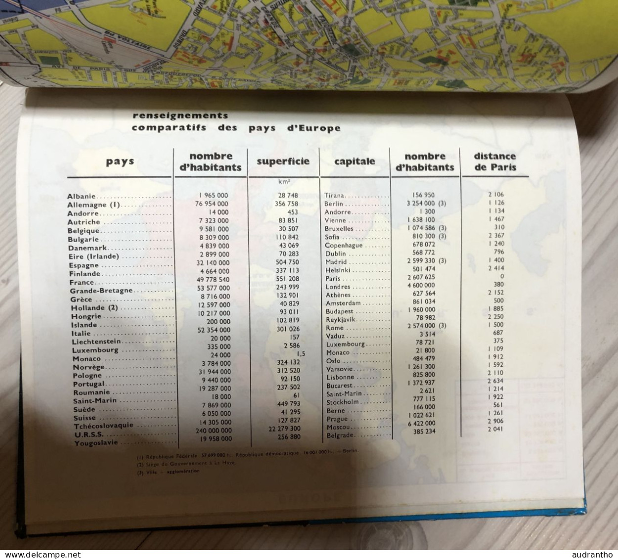 INDEX ATLAS 1971 - communes et lieux-dits de France - carte de chaque département -  éditions oberthur