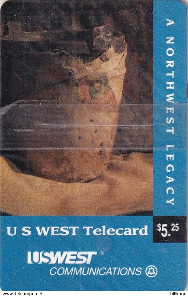 USA(chip) - Northwest Legasy(2nd Edition), US WEST Telecard, Tirage 20000, 03/94, Mint - [2] Chipkarten