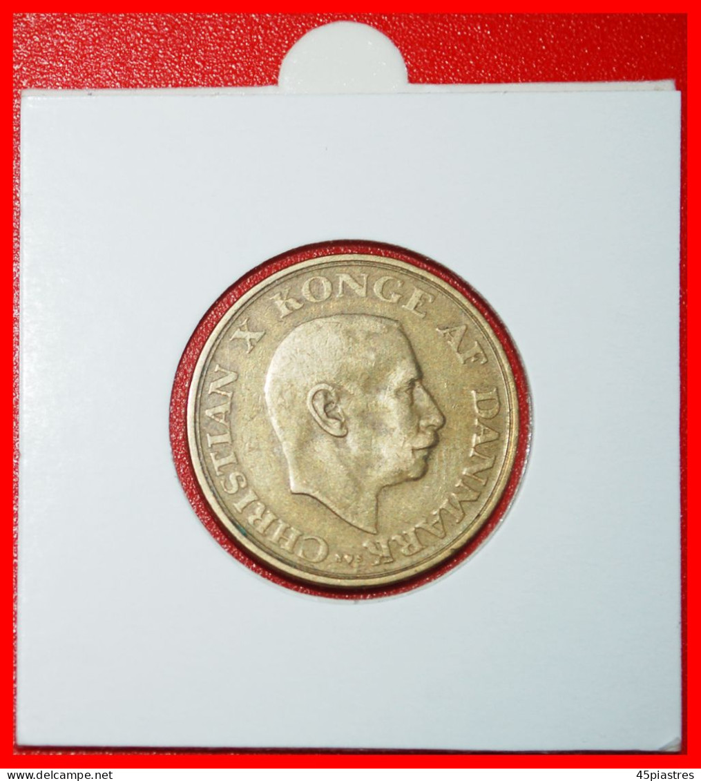 * WHEAT AND OAT (1942-1947): DENMARK  1 CROWN 1946! CHRISTIAN X (1912-1947) IN HOLDER!  · LOW START ·  NO RESERVE! - Danemark