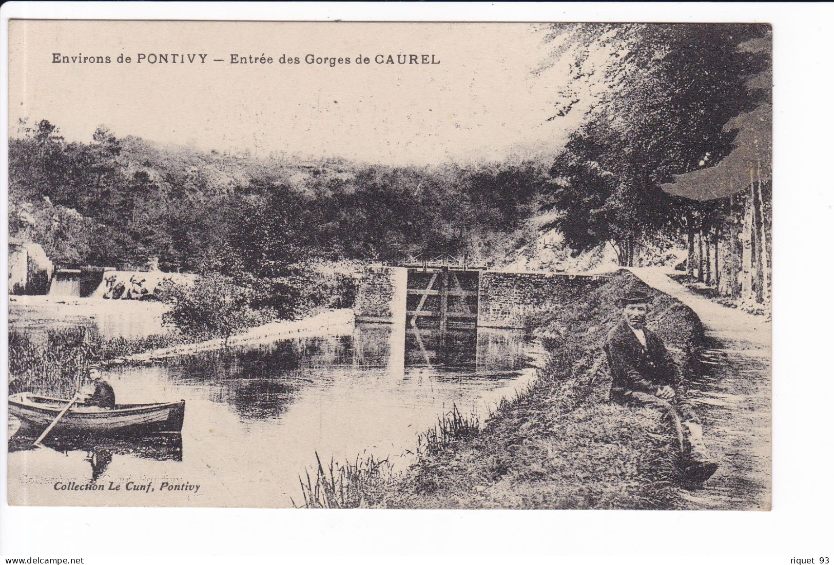 Environs De PONTIVY-Entrée Des Gorges De CAUREL - Caurel