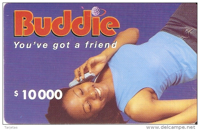 TARJETA DE NIGERIA DE $10000 DE BUDDIE DE UNA MUJER-WOMAN - Nigeria