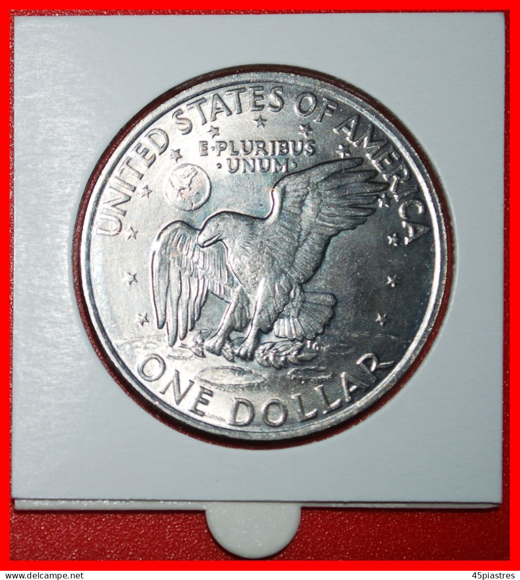 * LUNAR DOLLAR (1971-1999): USA  1 DOLLAR 1971D! EISENHOWER (1890-1969)! UNC MINT LUSTRE! IN · LOW START ·  NO RESERVE! - 1971-1978: Eisenhower