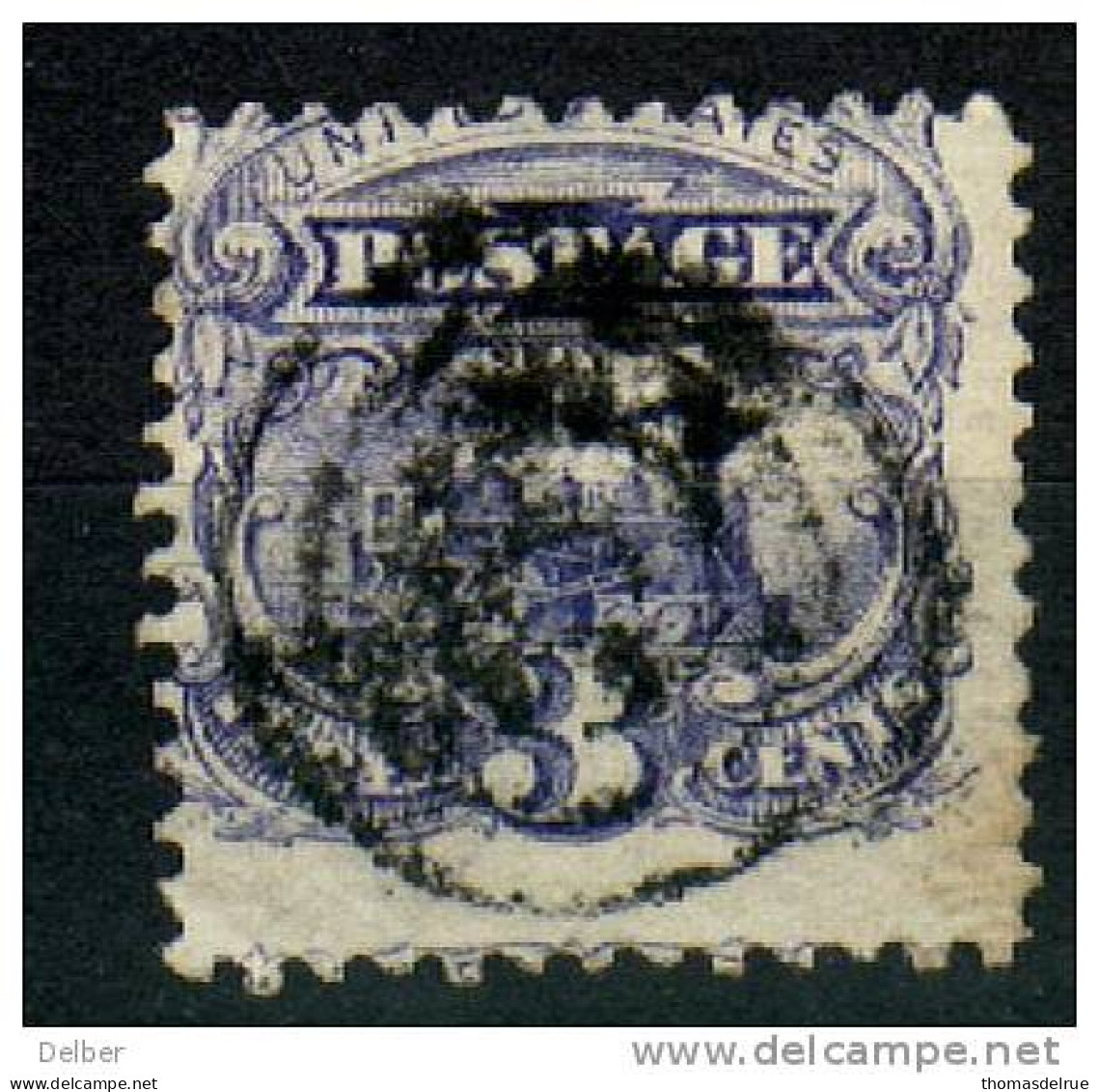 Us45:SCOTT #114 : $20.00 - Used Stamps