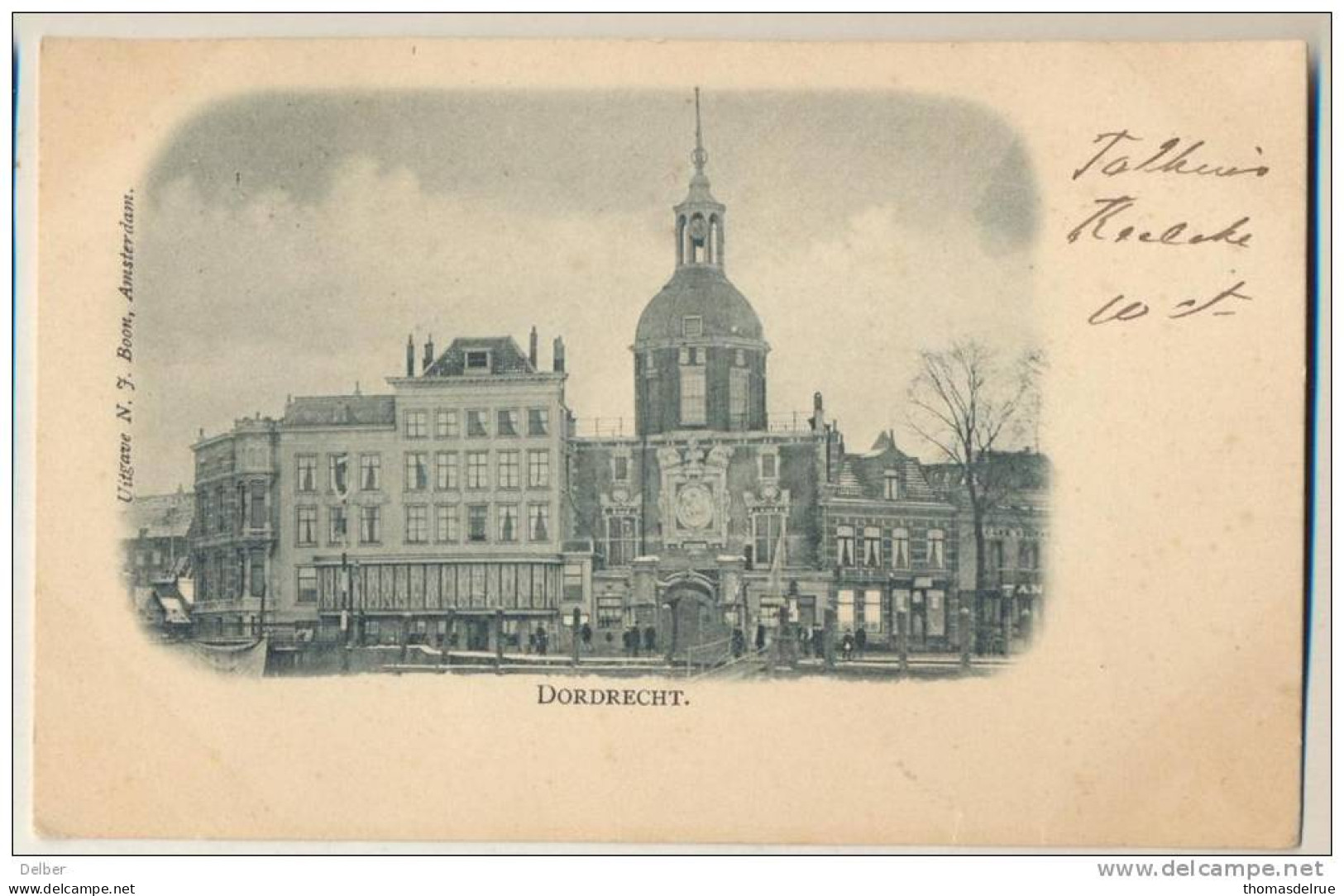 3PK-927: DORDRECHT ( Tolhuis): BRIEFKAART: 2½ct DORDRECHT > ZALTBOMMEL 1899 - Dordrecht