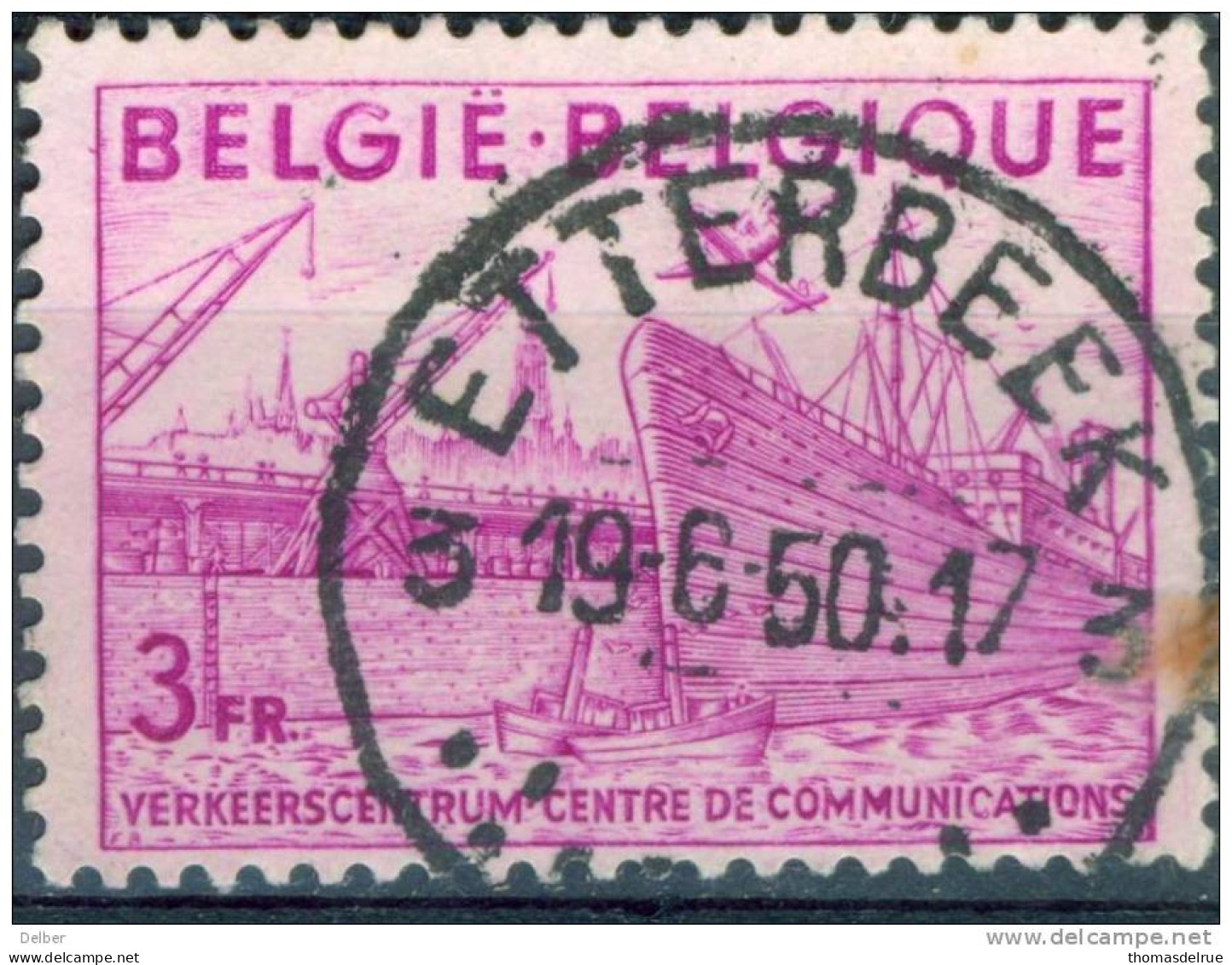 _Fy461:N° 770:  3 ETTERBEEK 3 - 1948 Export