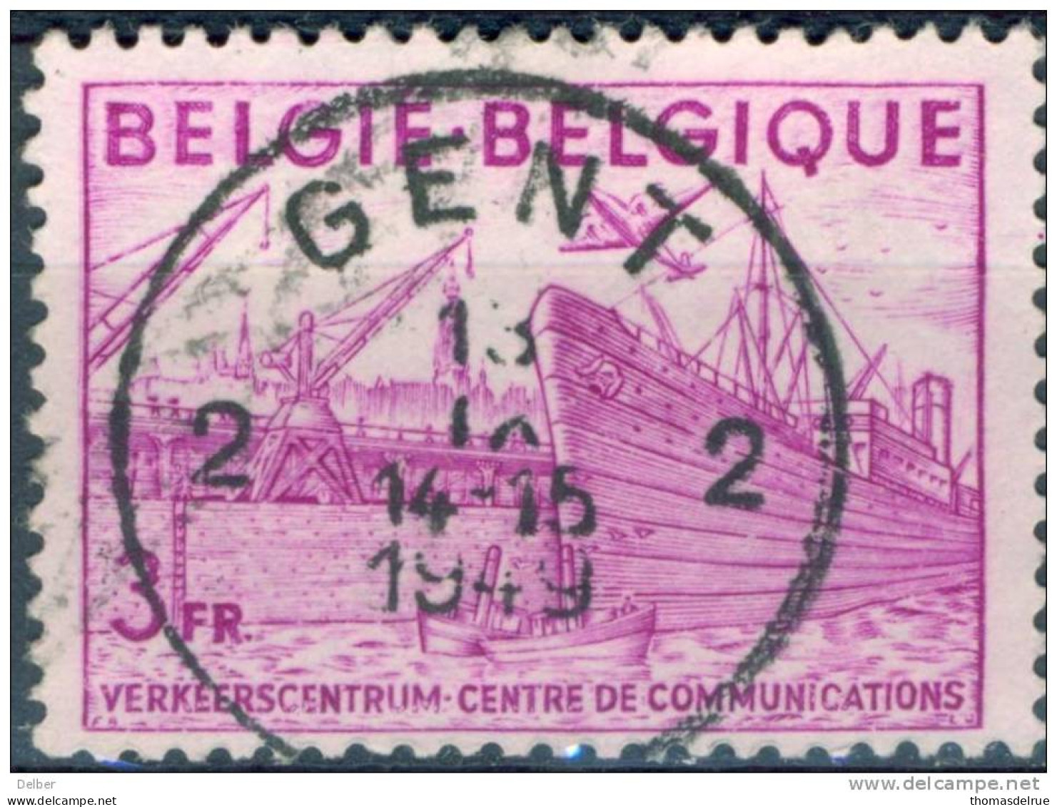 _Fy463:N° 770:  2 GENT 2 - 1948 Exportation