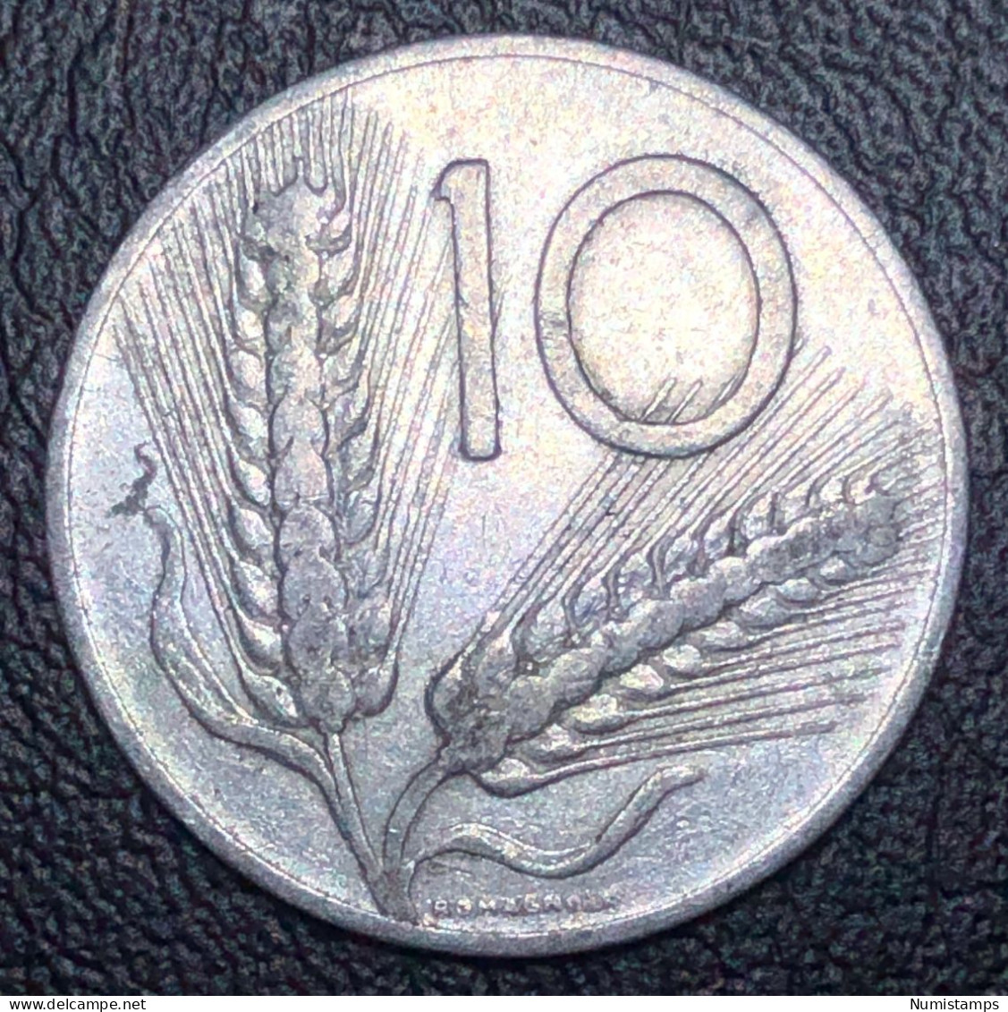 Italia 10 Lire, 1953 - 10 Liras