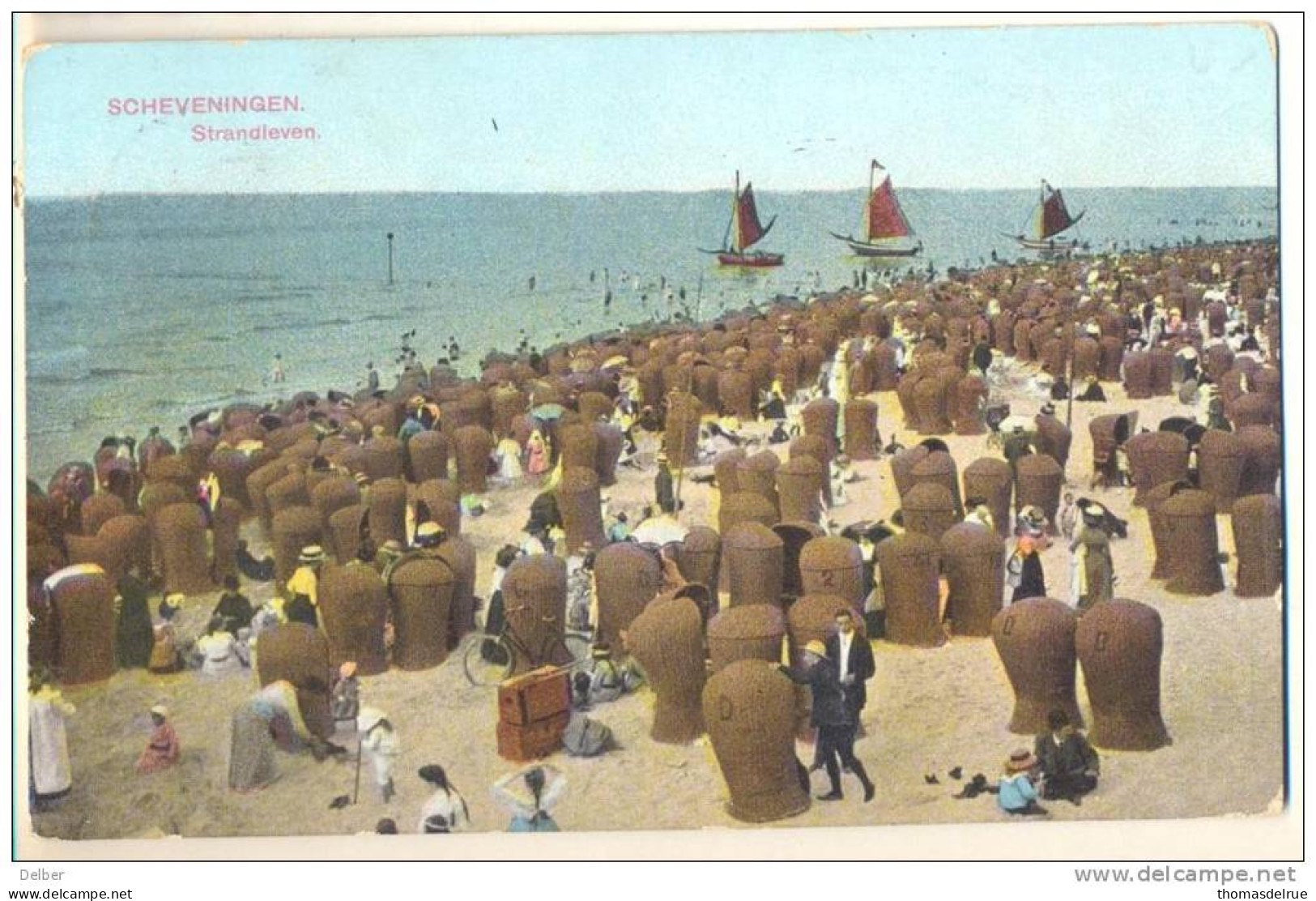 3PK-954: SCHEVENINGEN- Strandleven 1912 - Scheveningen