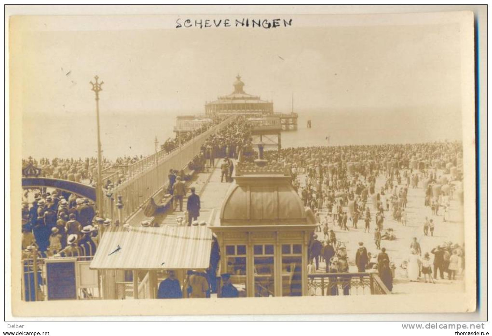 3PK-959:Fotokaart: SCHEVENINGEN...met Nog Een " Goede Pier "... J.H. MISSET, Fotografie, Oranje Galerij, 59 Scheveningen - Scheveningen