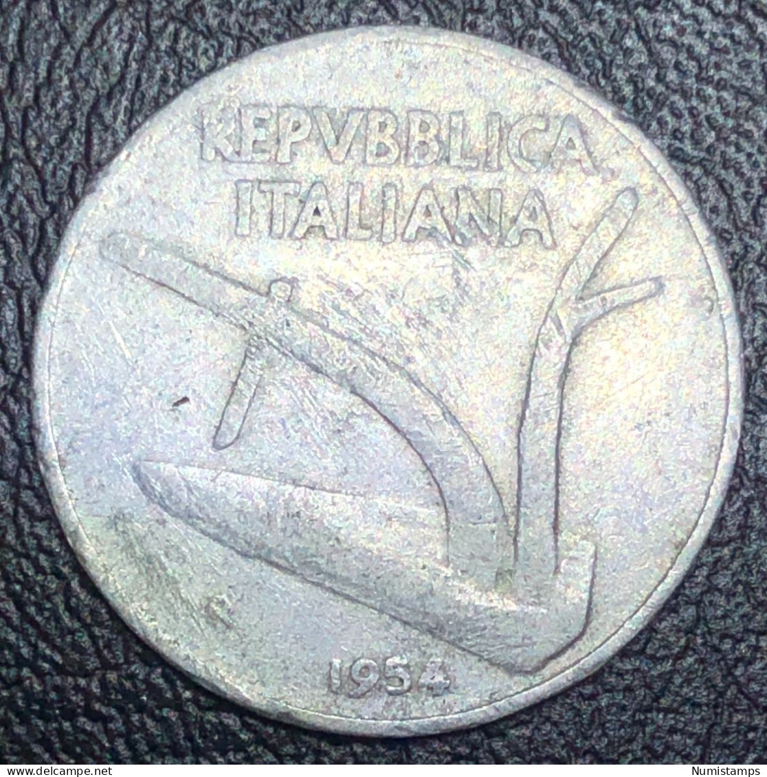 Italia 10 Lire, 1954 - 10 Lire