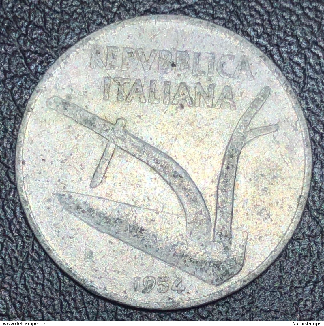 Italia 10 Lire, 1954 - 10 Lire