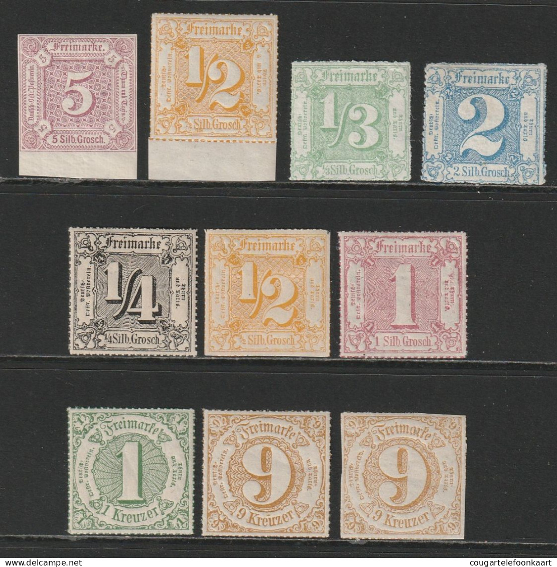 Thurn Und Taxis, Lot Mit 10 Postfrische Werten - Nuevos