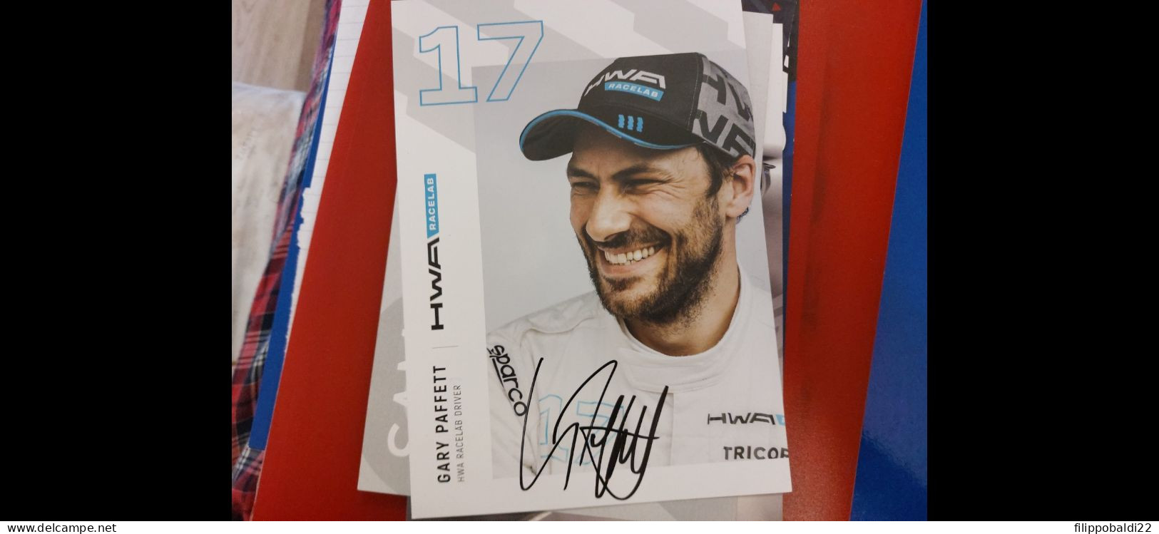 Gary Paffett Autografo Autograph Signed - Autorennen - F1