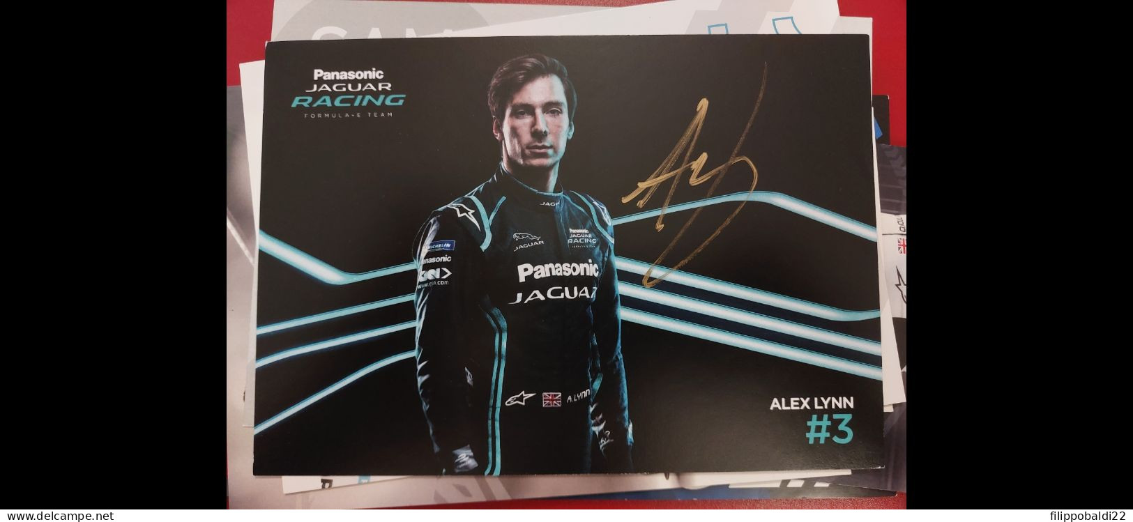 Alex Lynn Autografo Autograph Signed - Automobilismo - F1