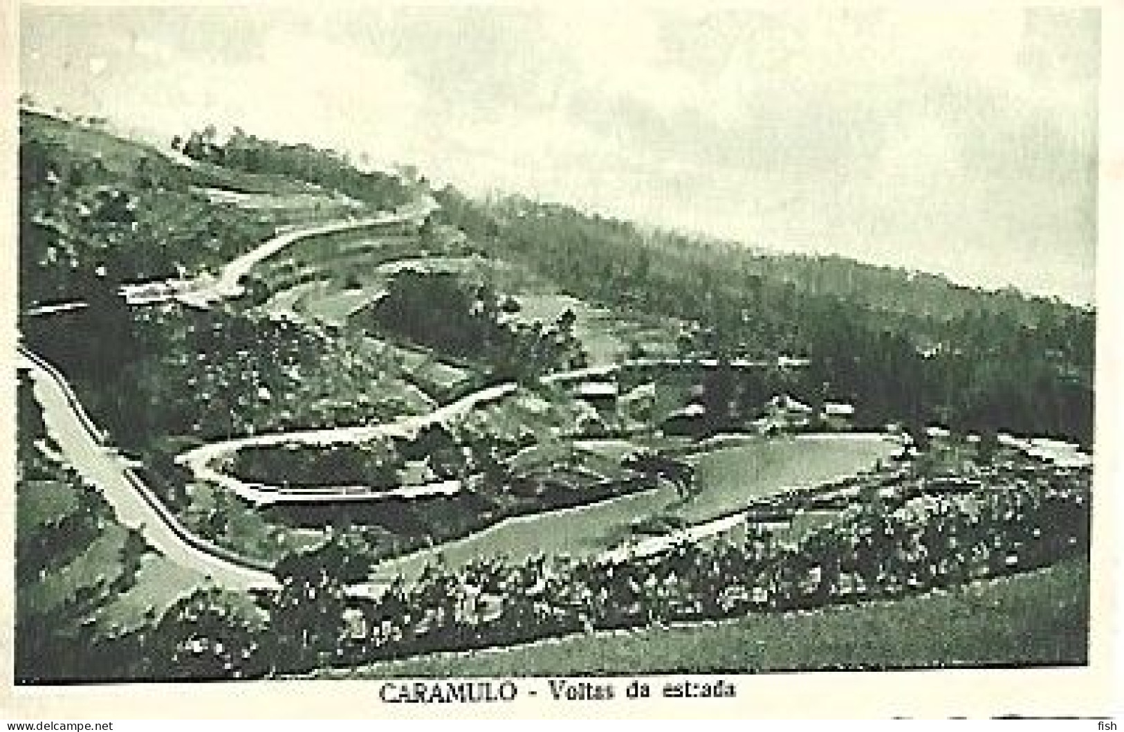 Portugal & Marcofilia, Caramulo, Voltas Da Estrada, Caramulo A Coimbra 1939 (7776) - Viseu