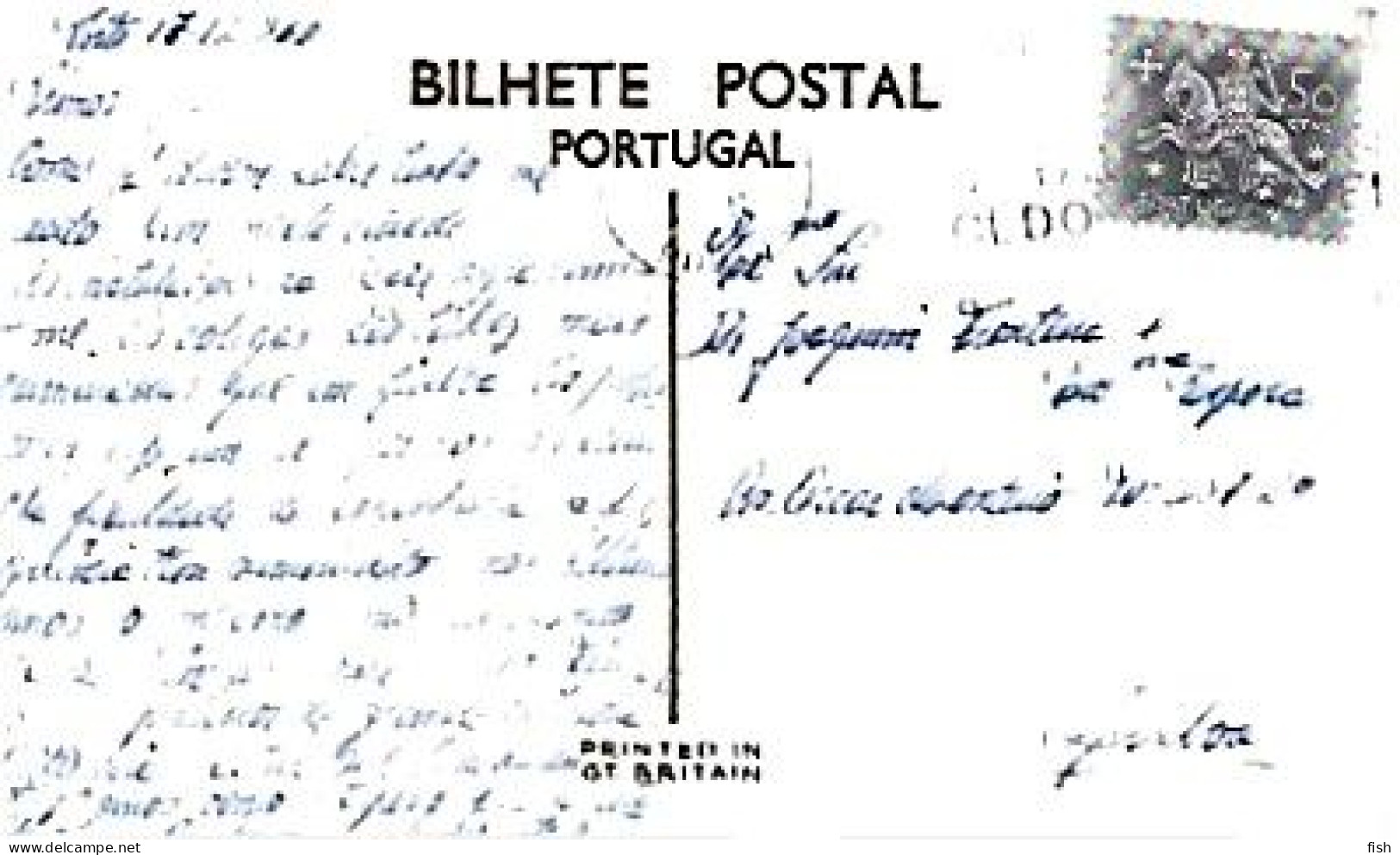 Portugal & Marcofilia, Porto, Universidade Do Pôrto, Faculdade De Engenharia, Porto A Lisboa 1960 (46) - Brieven En Documenten