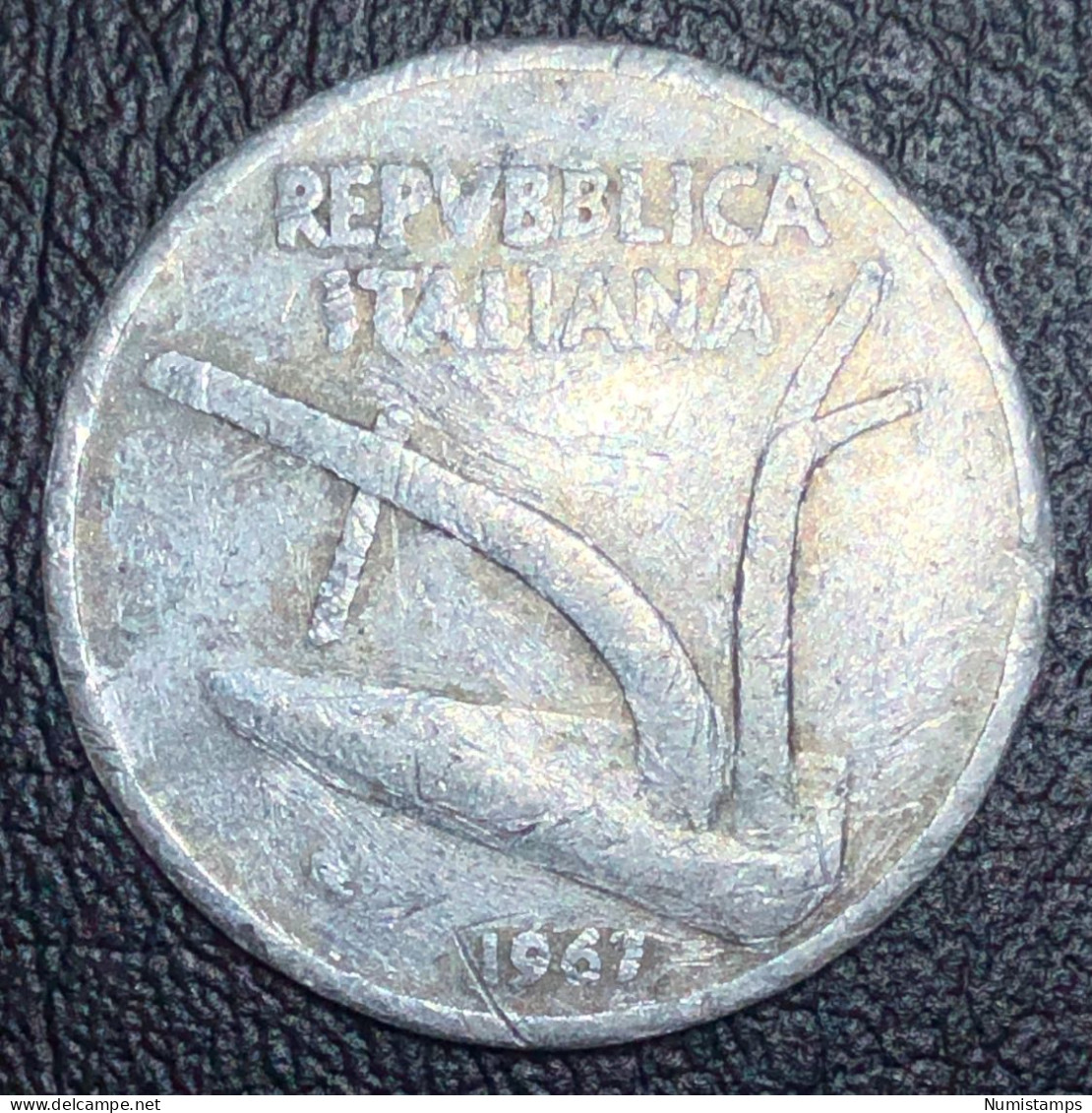 Italia 10 Lire, 1967 - 10 Lire