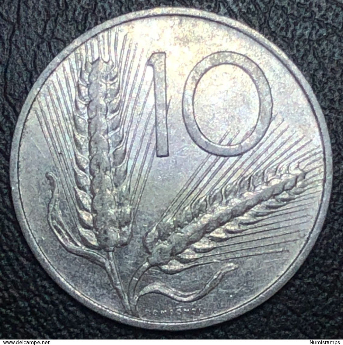 Italia 10 Lire, 1968 - 10 Lire