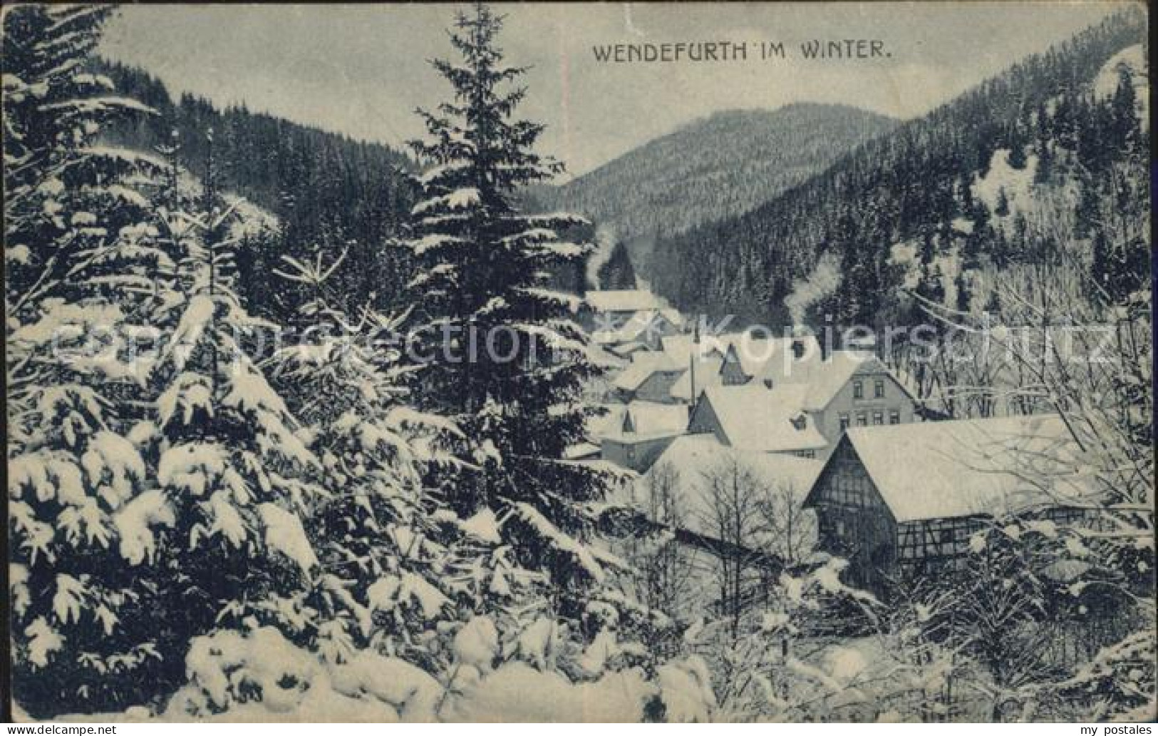 42507228 Wendefurth Partie Im Winter Wendefurth - Altenbrak