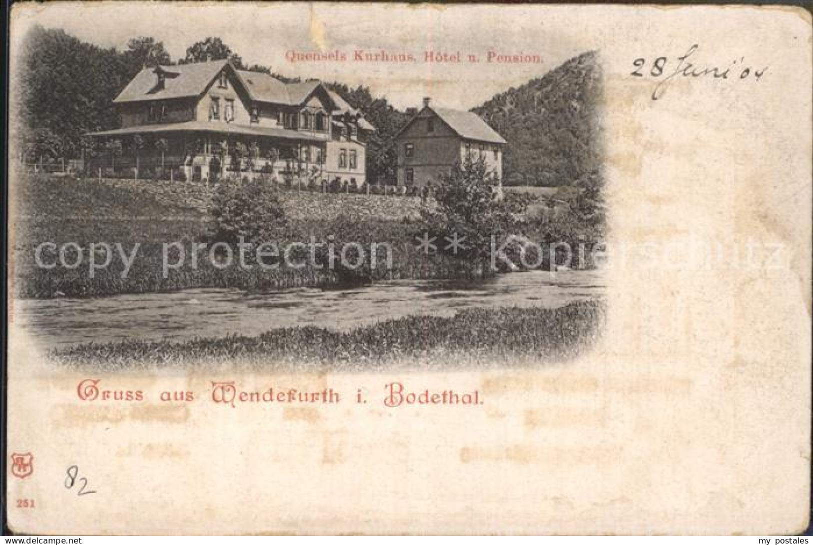 42507224 Wendefurth Quensels Kurhaus Hotel Und Pension Wendefurth - Altenbrak