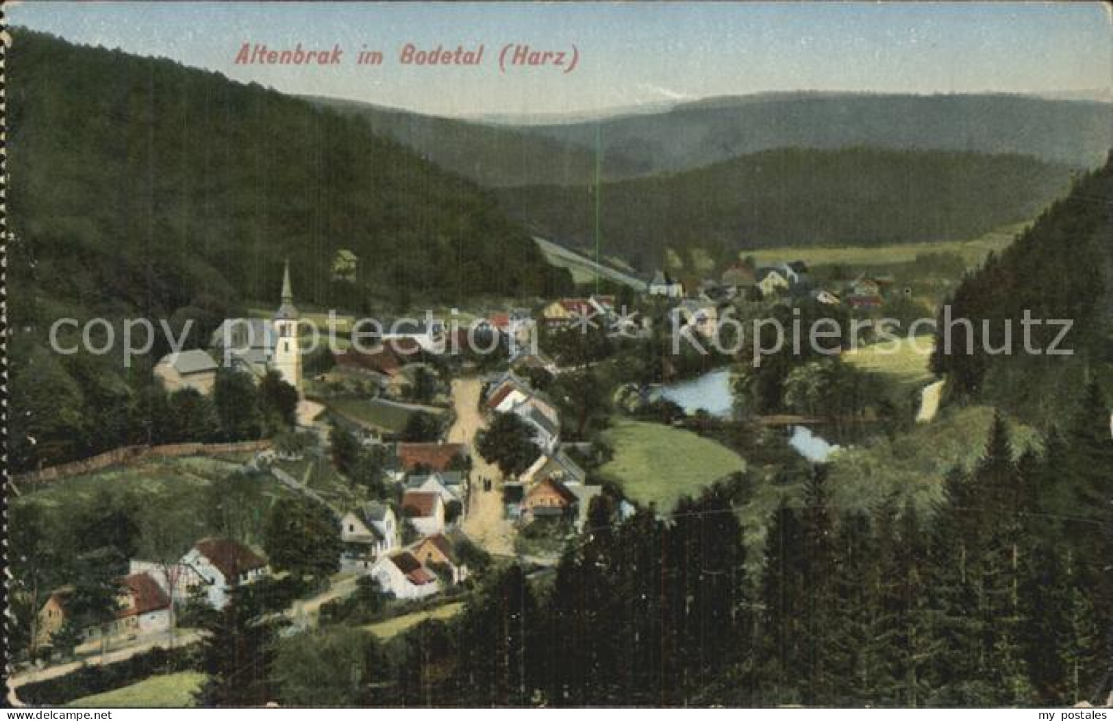 42507208 Altenbrak Harz Teilansicht Altenbrak Harz - Altenbrak