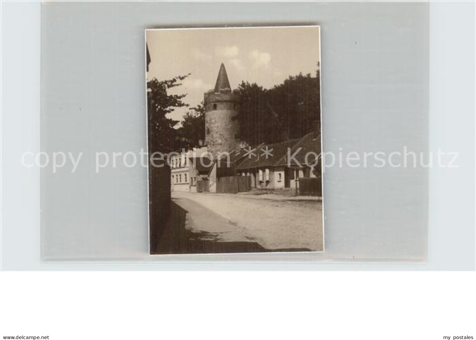 42490244 Zerbst Mauerturm Priegnitz Zerbst - Zerbst