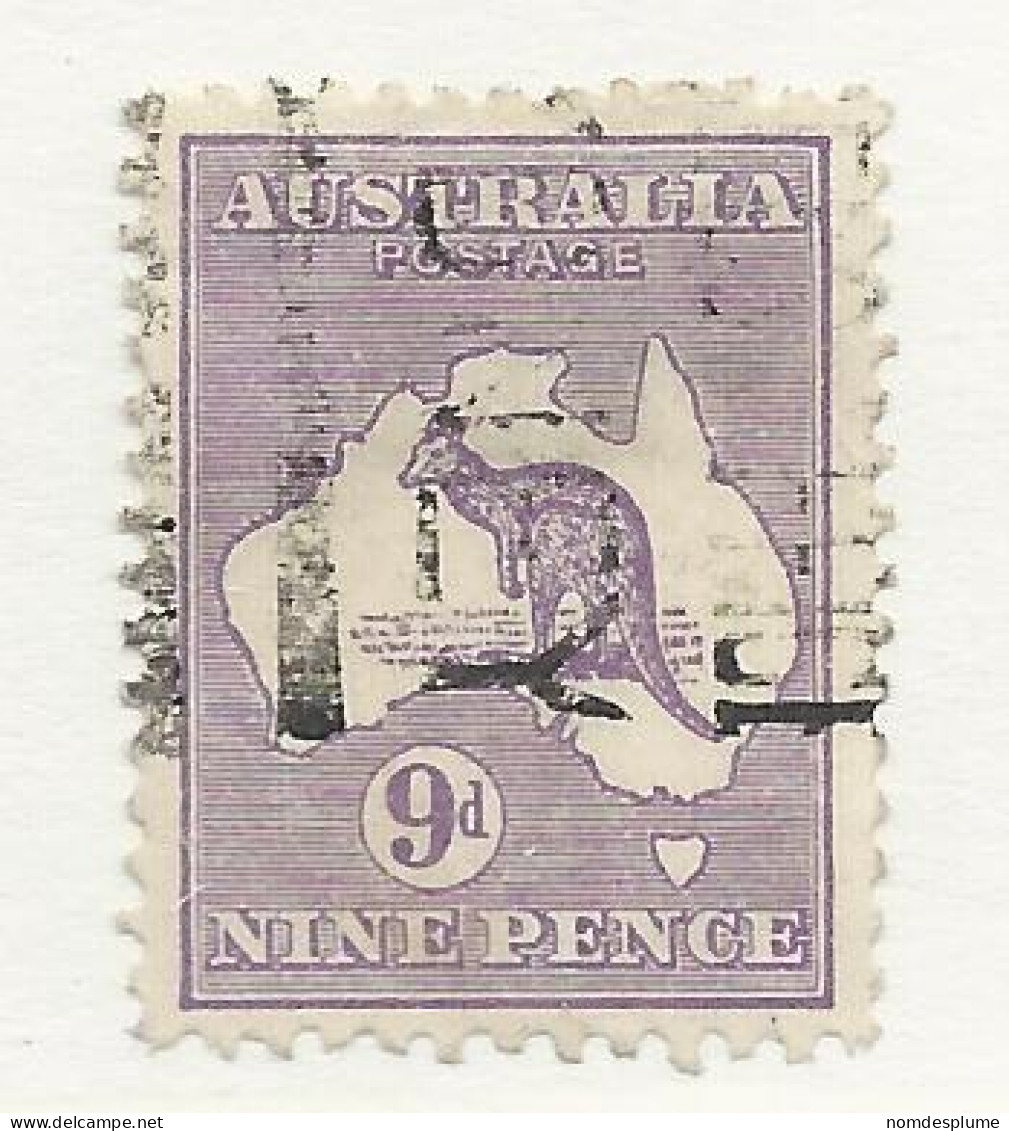 25835) Australia Kangaroo Roo Multiple Small Crown 1929 - Used Stamps