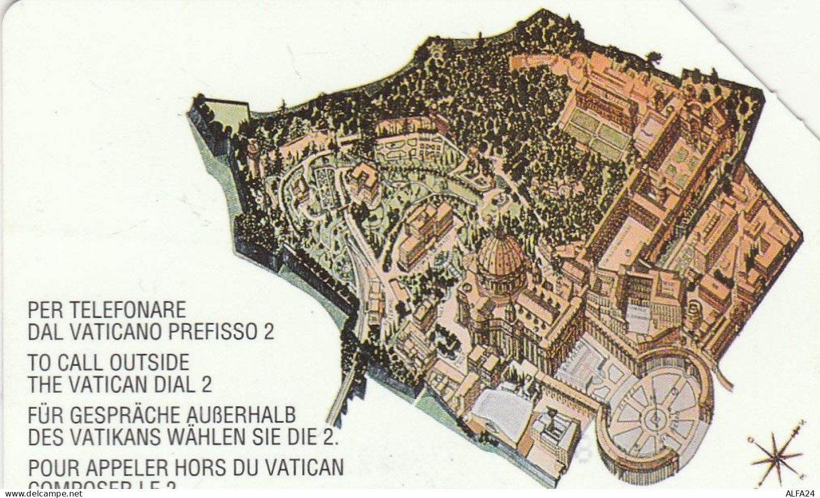 PHONE CARD USED VATICANO SCV9 (UR809 - Vatican