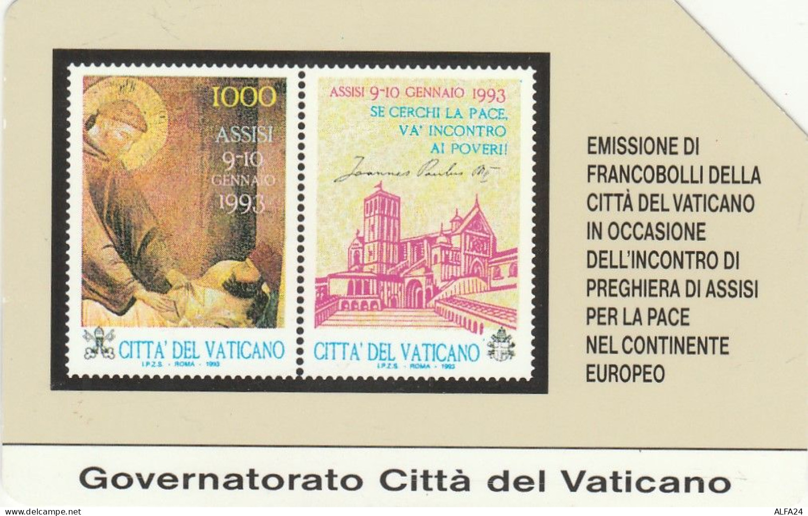 PHONE CARD USED VATICANO SCV1 (UR815 - Vatican