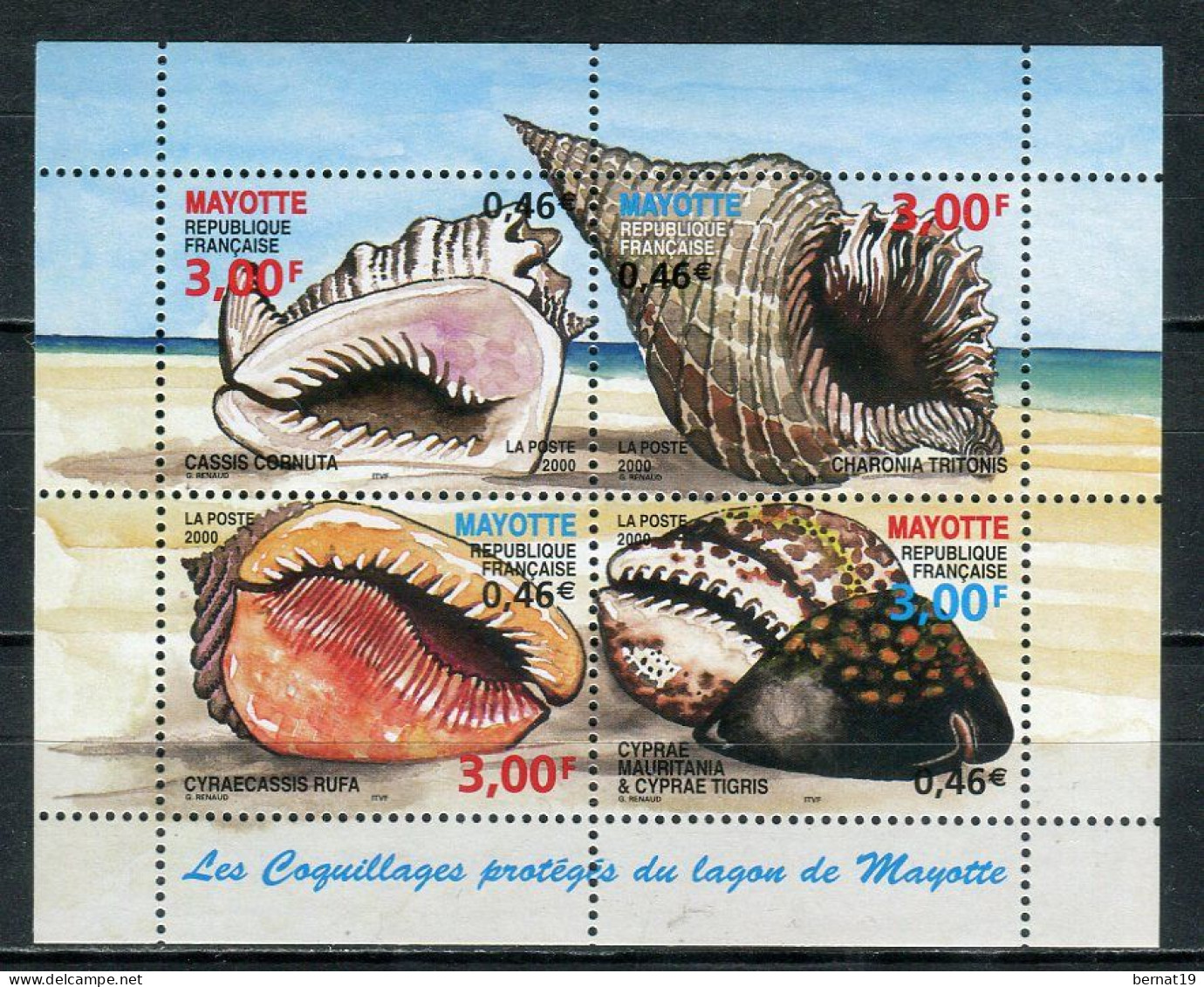 Mayotte 2000. Yvert Block 4 ** MNH. - Blocks & Kleinbögen