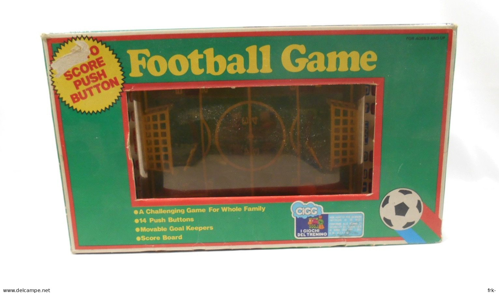 Football Game Gioco Funzionante Non Completo Manca Il Tabellone Del Punteggio - Other & Unclassified