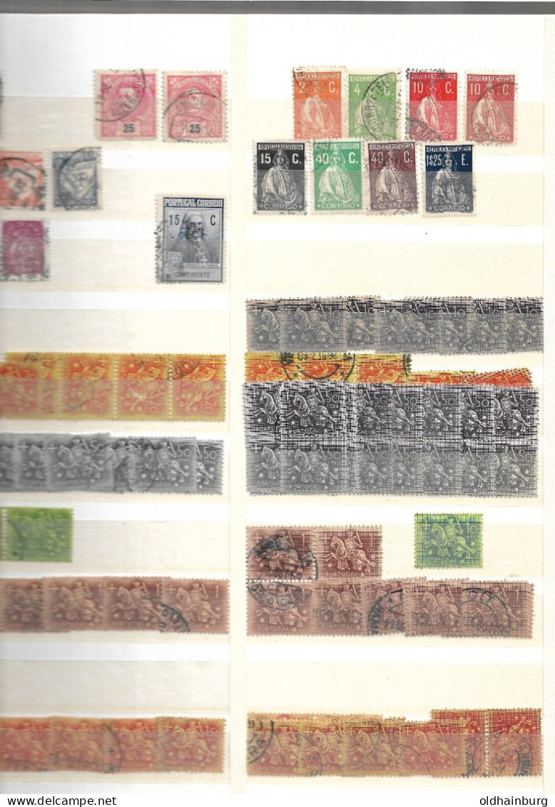 0151k: Sammlung Portugal Aus Altsammlung, Lt. Scan (Versand In Pergamintüte) - Collections
