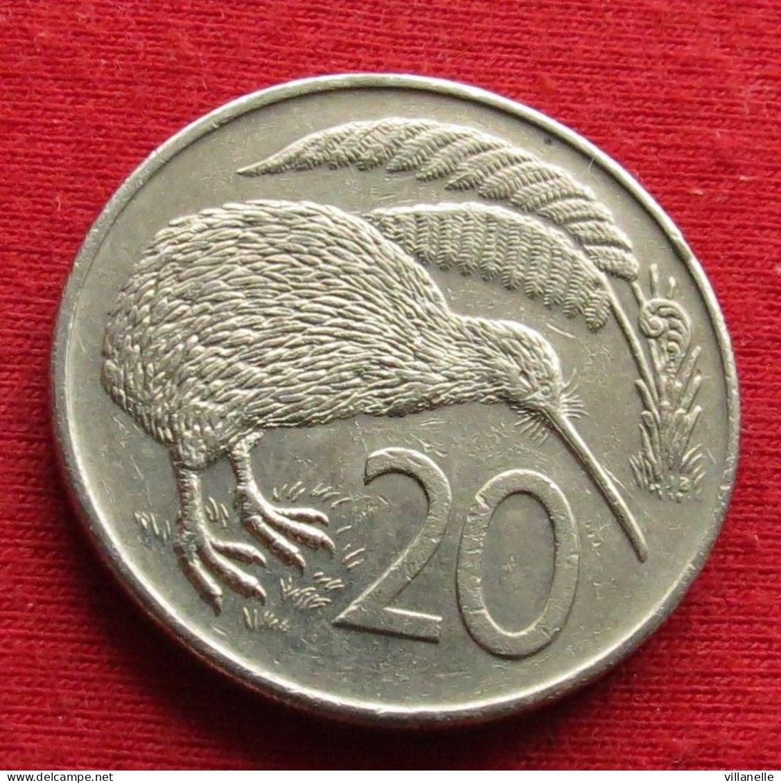 New Zealand 20 Cents 1985 KM# 36.2 *VT Nova Zelandia Nuova Zelanda Nouvelle Zelande - Neuseeland