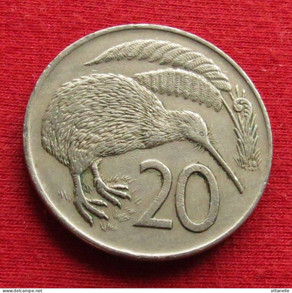 New Zealand 20 Cents 1971 KM# 36.1 *V2T  Nova Zelandia Nuova Zelanda Nouvelle Zelande - Nouvelle-Zélande