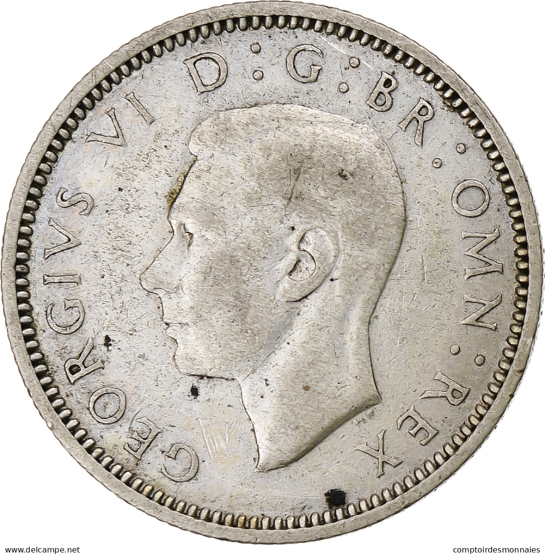 Grande-Bretagne, George V, 6 Pence, 1939, TTB, Argent, KM:832 - H. 6 Pence