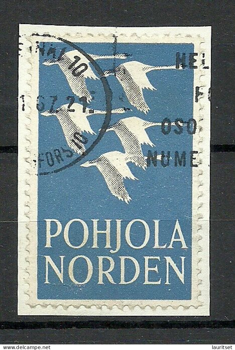 Finland O 1987 Norden Noth Scandinavia Vignette Advertising Poster Stamp - Erinnophilie