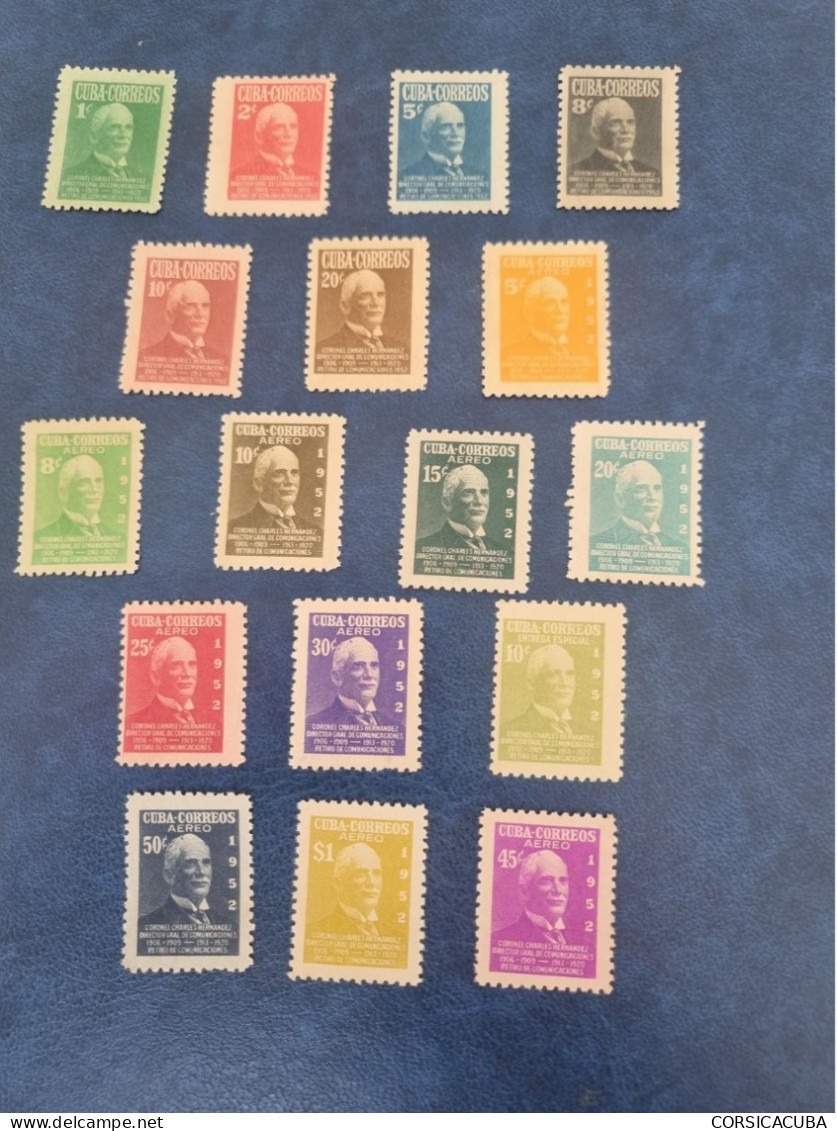 CUBA  NEUF  1952   RETIRO  DE  COMUNICACIONES   //  PARFAIT  ETAT  //  1er  CHOIX  // - Unused Stamps
