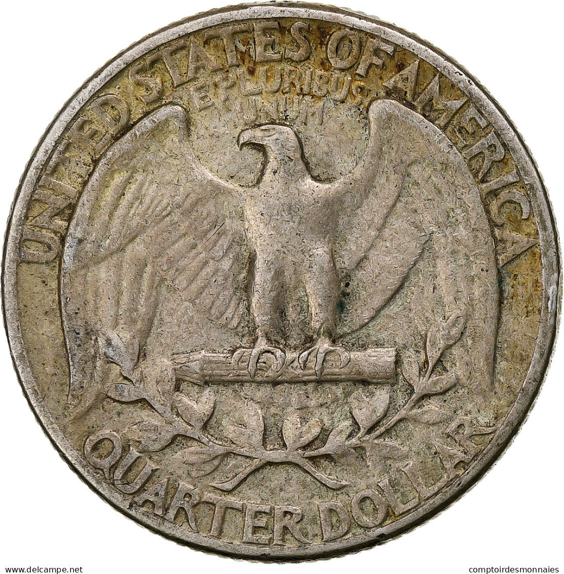 États-Unis, Washington, Quarter, 1942, Philadelphie, TTB, Argent, KM:164 - 1932-1998: Washington