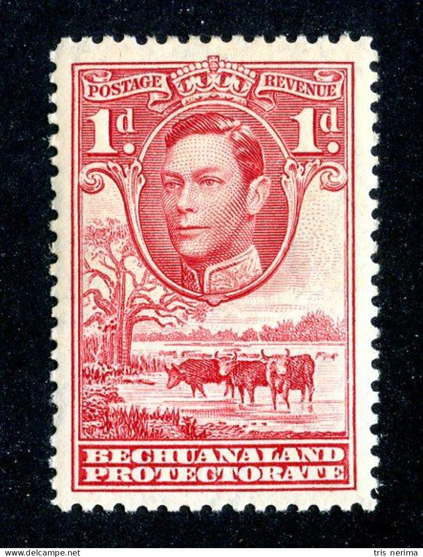 611 BCXX 1938 Scott # 125 Mlh* (offers Welcome) - 1885-1964 Bechuanaland Protectorate