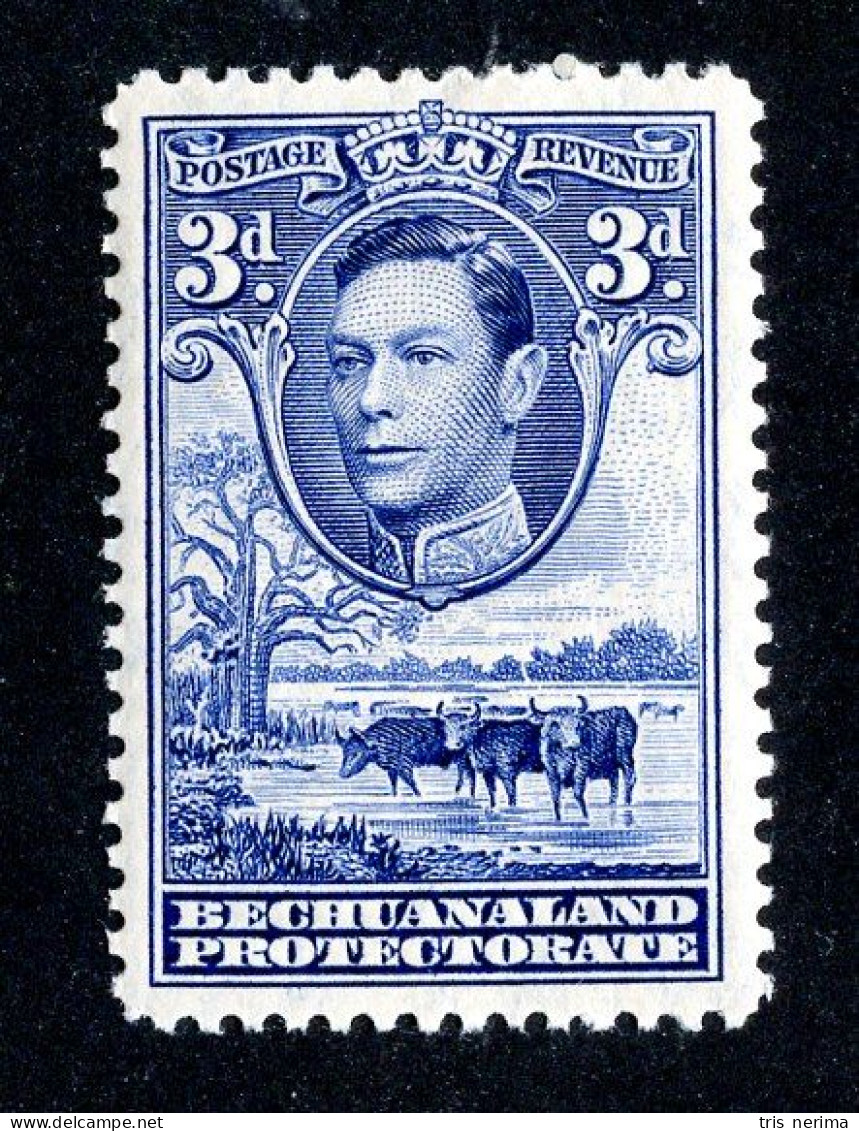 623 BCXX 1938 Scott # 128 Mnh** (offers Welcome) - 1885-1964 Bechuanaland Protectorate