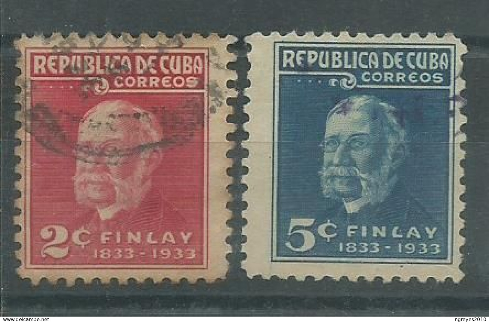 230045522  CUBA  YVERT  Nº219/220 - Oblitérés