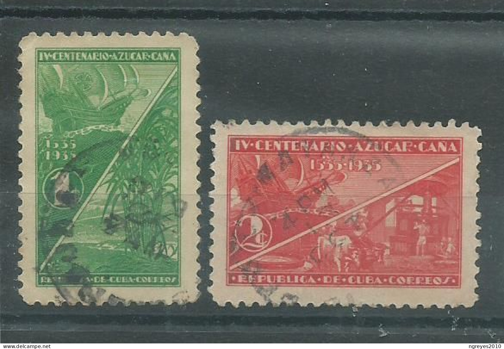 230045524  CUBA  YVERT  Nº236/237 - Used Stamps