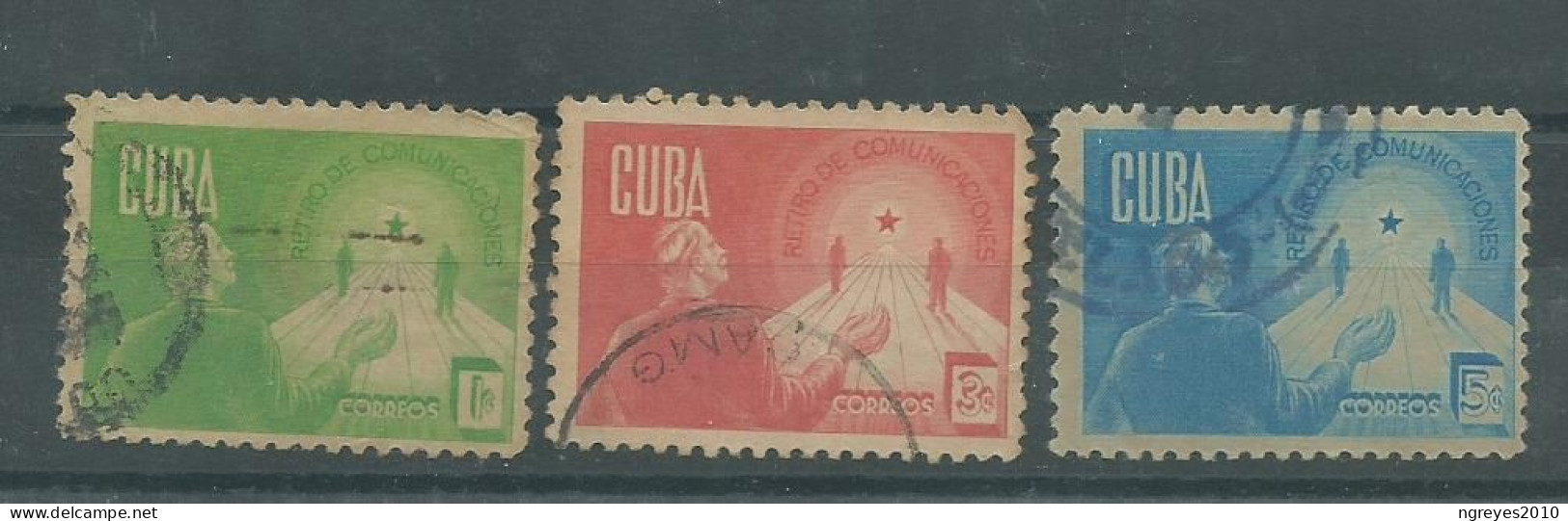 230045531  CUBA  YVERT  Nº286A/C - Used Stamps