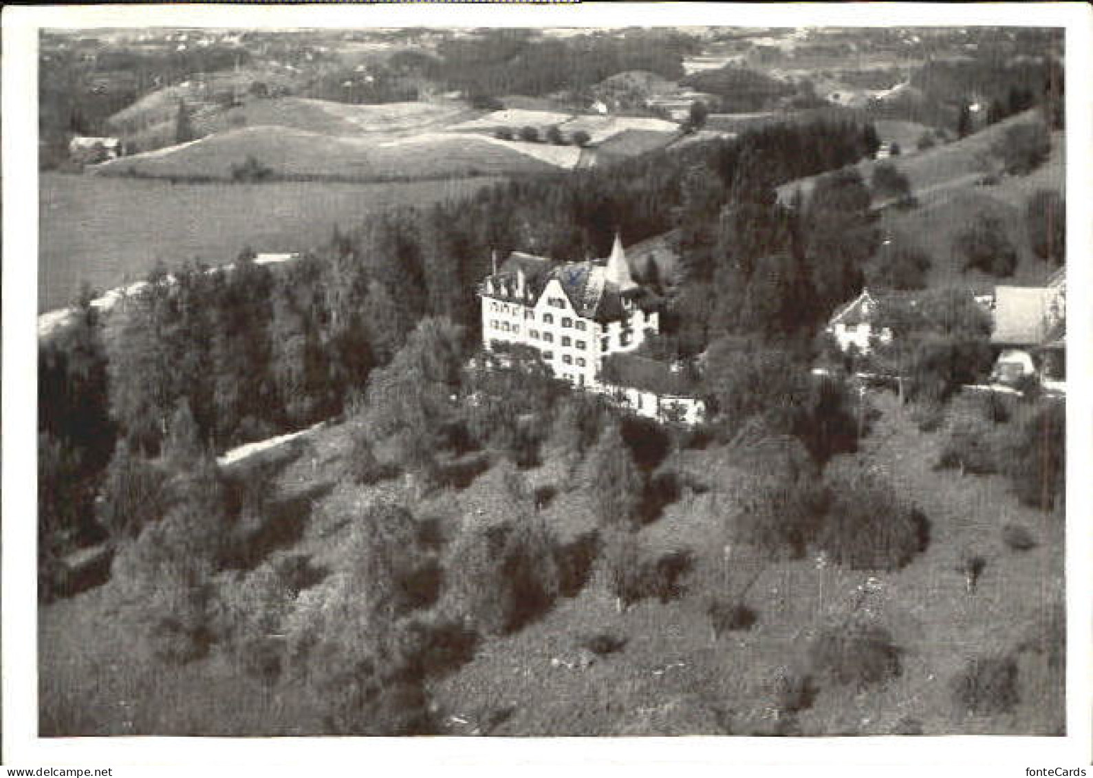 10555552 Menzingen ZG Menzingen Schwandegg Fliegeraufnahme Erholungsheim X 1967  - Sonstige & Ohne Zuordnung