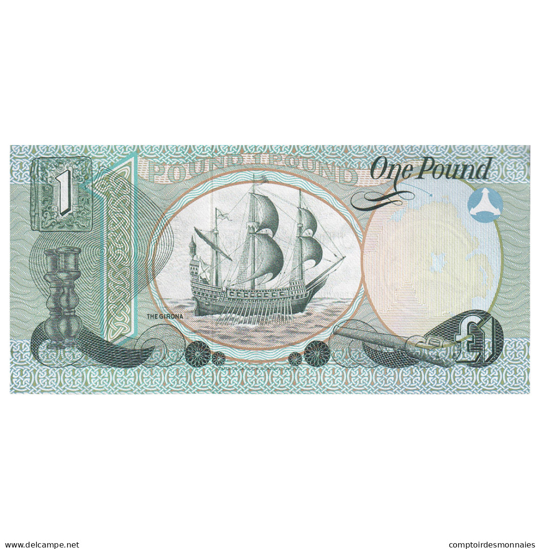 Billet, Northern Ireland, 1 Pound, 1979, NEUF - Irlanda