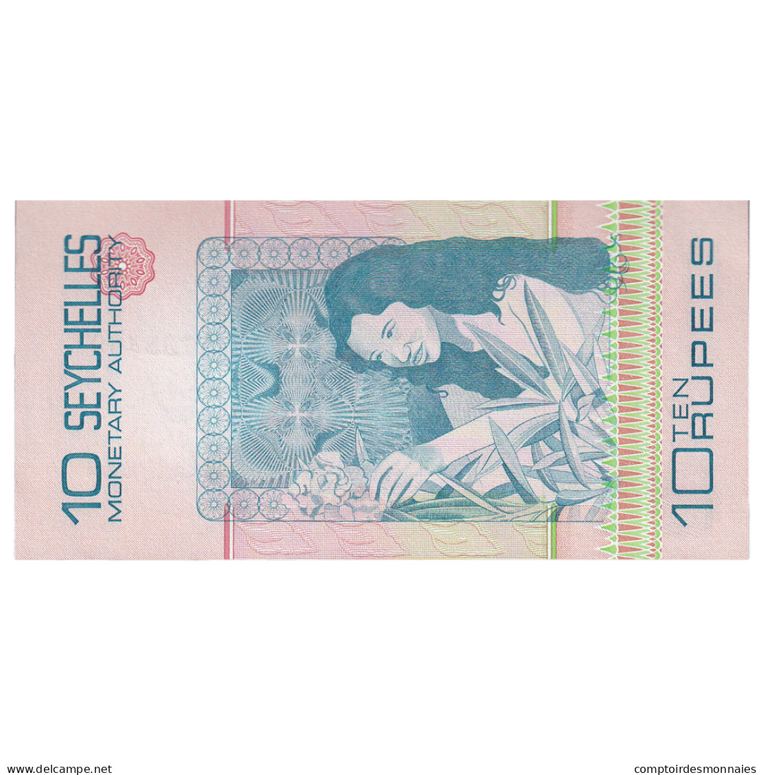 Billet, Seychelles, 10 Rupees, 1979, KM:23a, NEUF - Seychelles