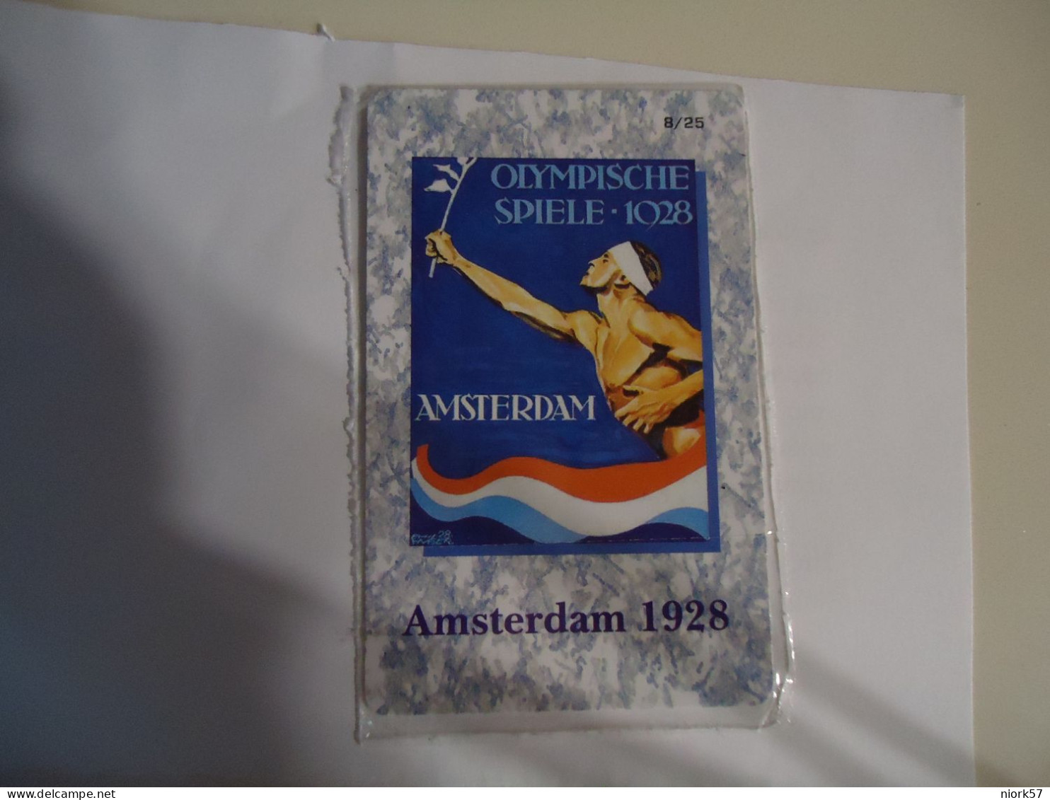 GREECE MINT PHONECARDS   OLYMPIC  GAMES AMSTERDAM 1928 NETHERLANDS - Olympische Spelen