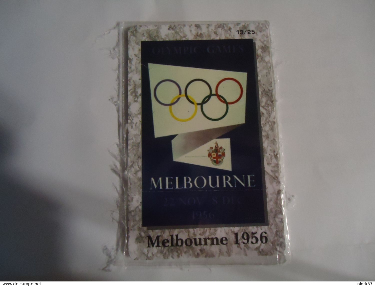 GREECE MINT PHONECARDS    OLYMPIC  GAMES MELBOURNE 1956 AUSTRALIA - Olympische Spiele